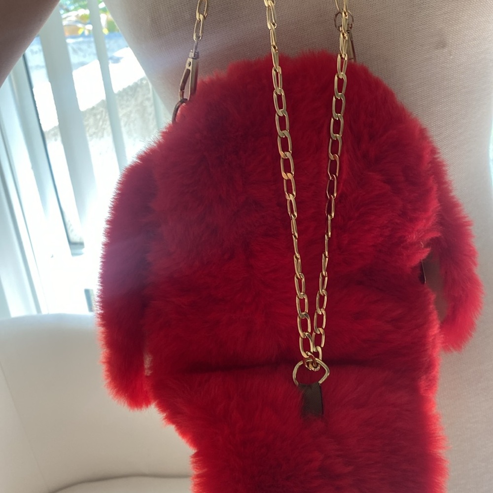 RED RABBIT 🐇 CHAIN BACKPACK 🎒 - Picture 5 of 8